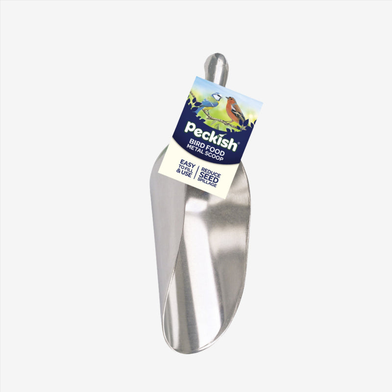 Peckish Bird Food Metal Scoop