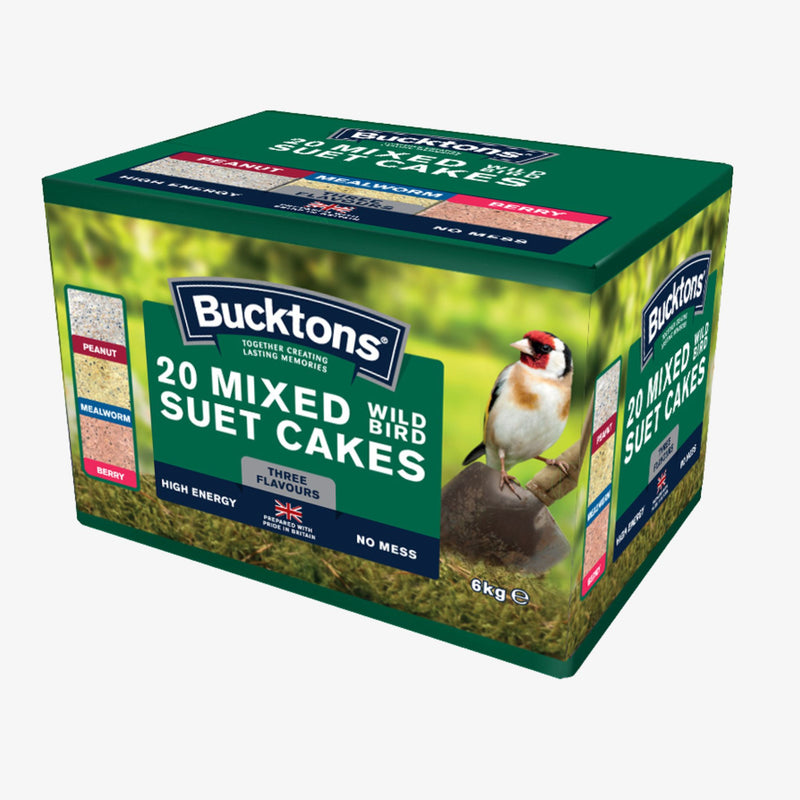 Bucktons Mixed Suet Cakes 20pk