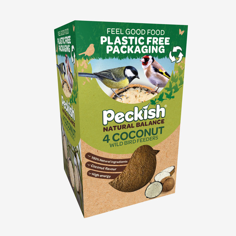 Peckish Natural Balance Coconut Feeders