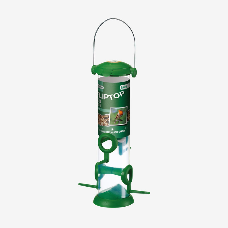 Gardman Flip Top Large Seed Feeder