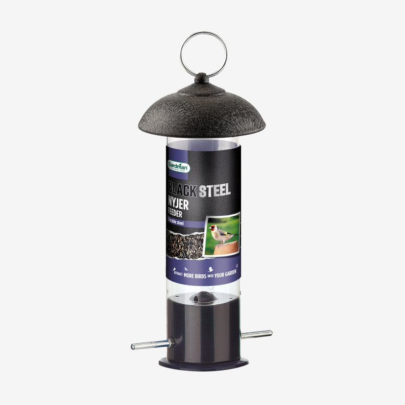 Gardman Black Steel Nyjer Seed Feeder