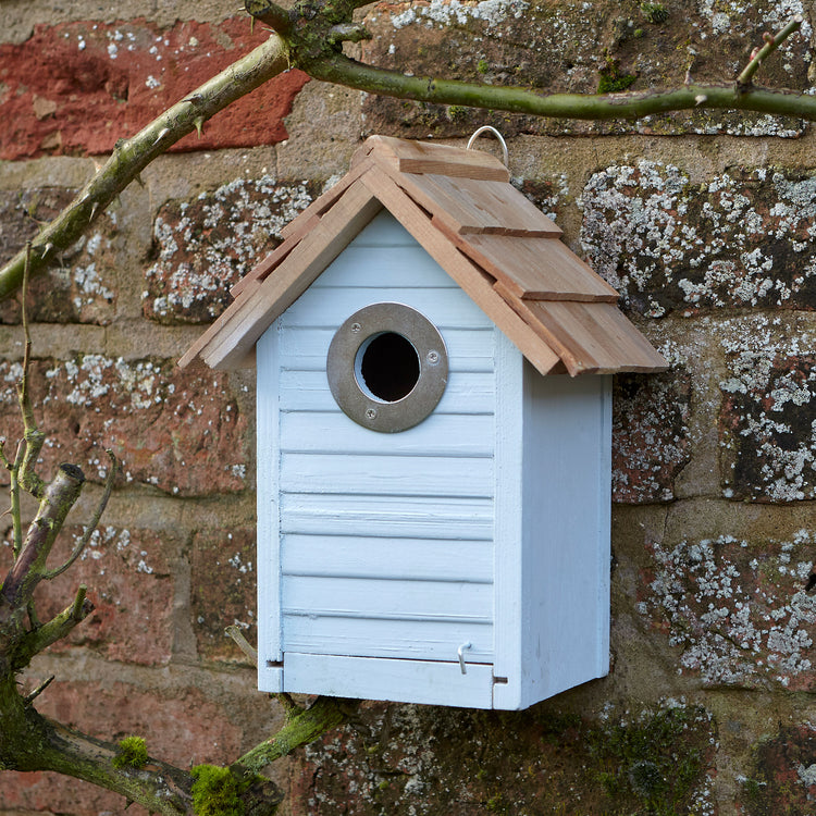 Gardman Beach Hut Nest Box - Blue