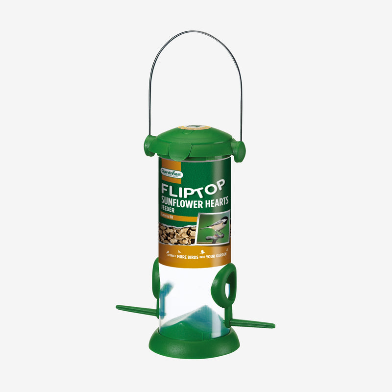 Gardman Flip Top Sunflower Hearts Feeder