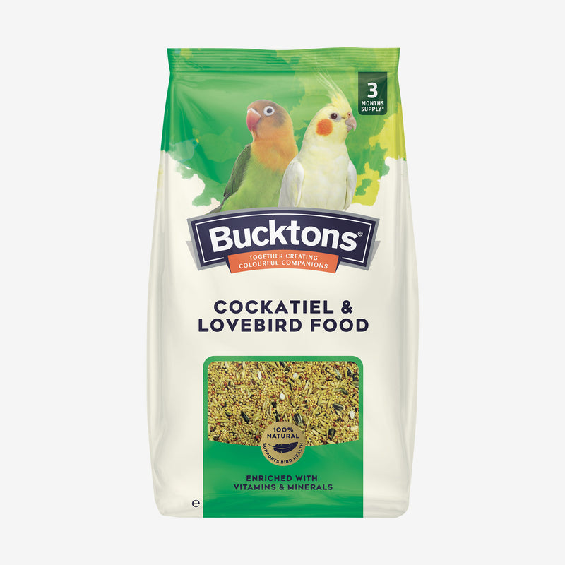 Bucktons Cockatiel & Lovebird Mix 20kg