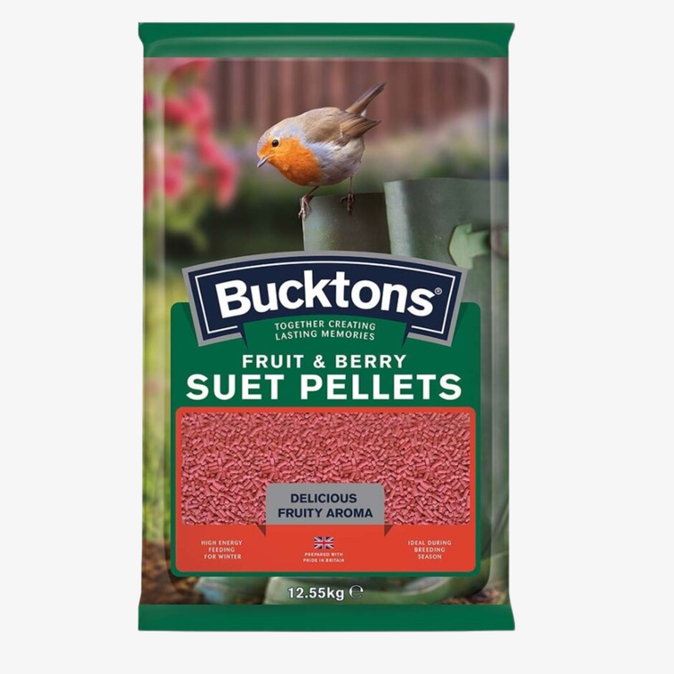 Bucktons Fruit & Berry Suet Pellets 12.55kg