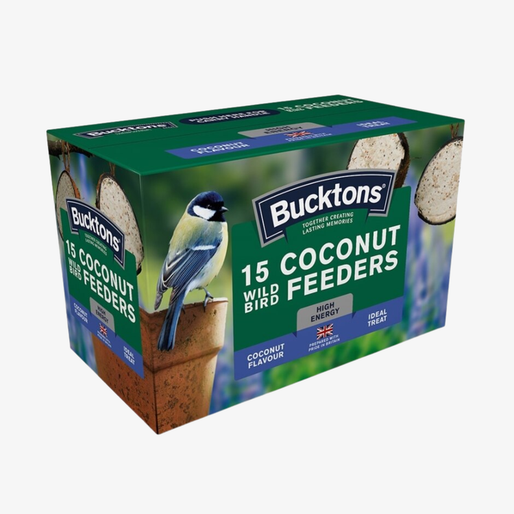 Bucktons Coconut feeders 15pk