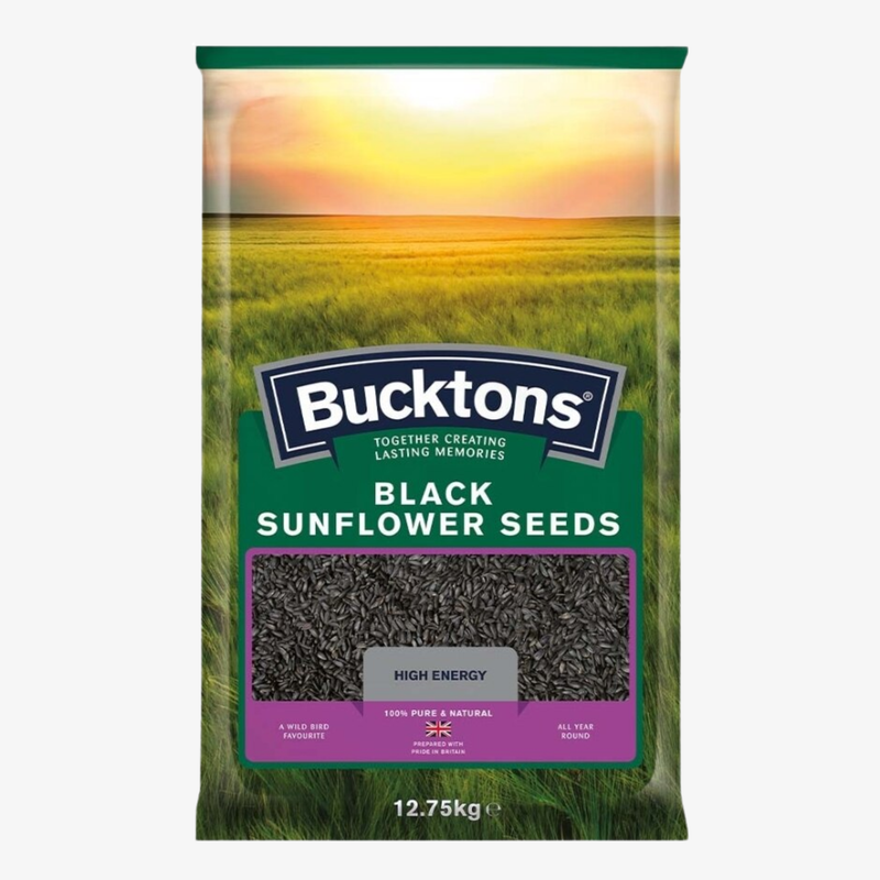 Bucktons Black Sunflower seeds 12.75kg