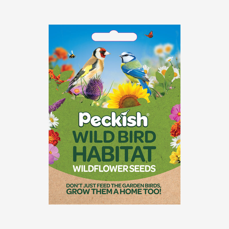 Peckish Wild Bird Habitat Wildflower Seeds