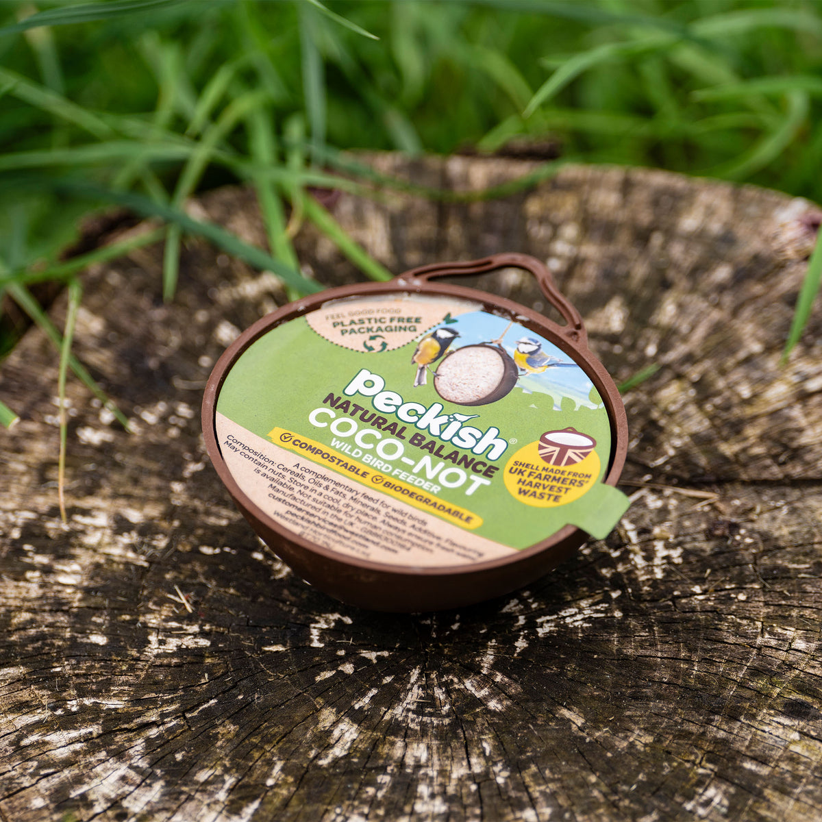 Coco Not Peckish Natural Balance Coco-Not® Wild Bird Feeder - Wild Bird Food ...
