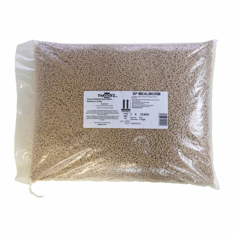 Twootz Wildbird Suet Pellets Insect 25.2kg