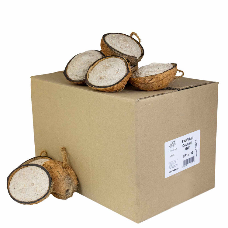 Twootz Fat Filled Coconut Halves 64 pack x 2