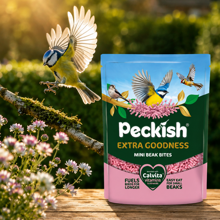 Peckish Extra Goodness Mini Beak Bites 500g