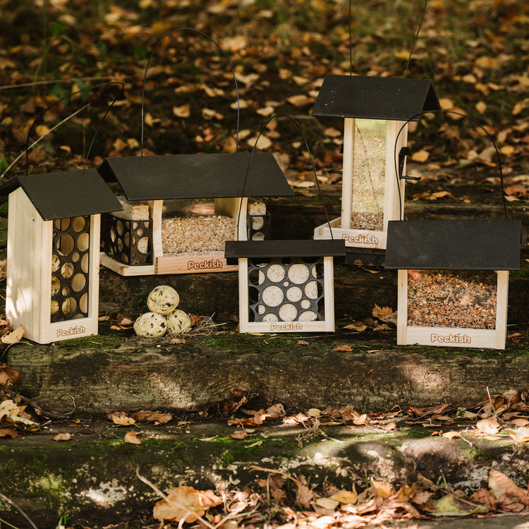 Peckish Woodland Feast Suet Cake Feeder