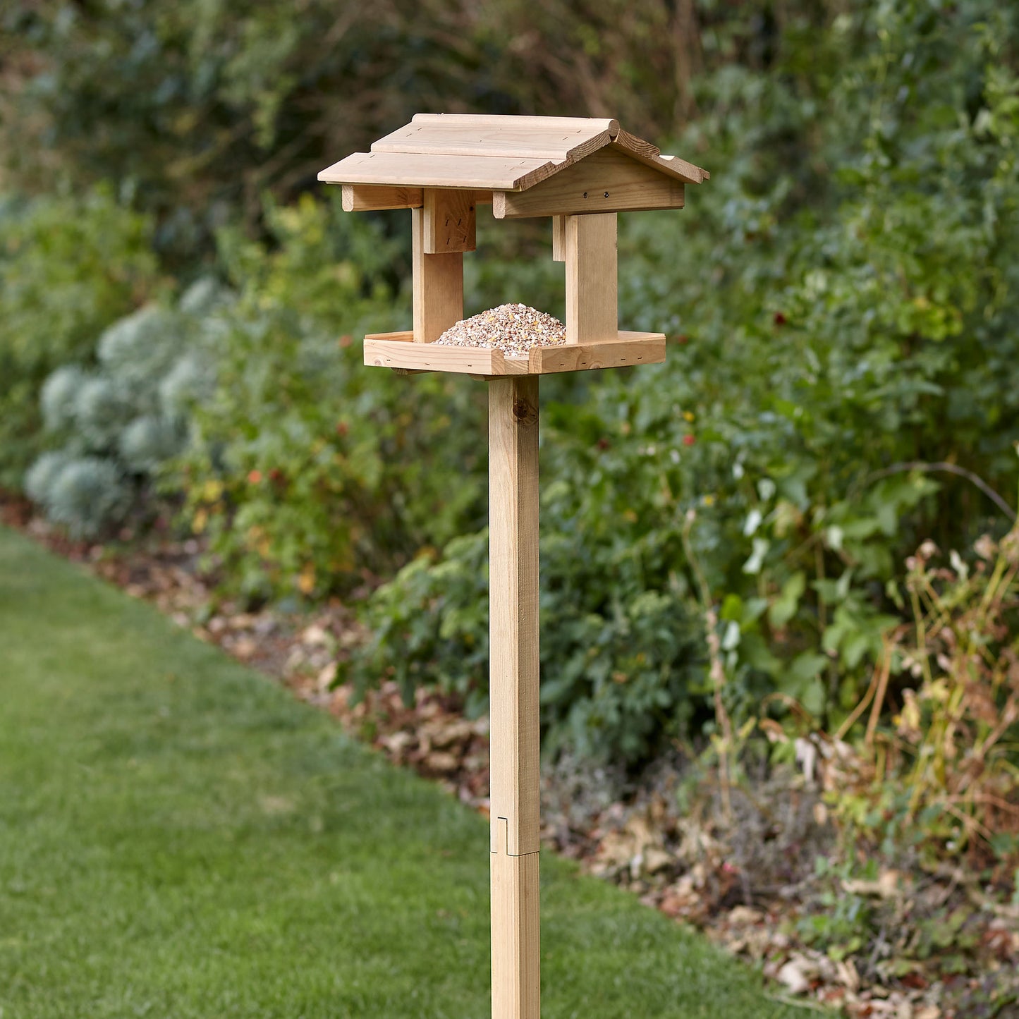 Peckish Everyday Garden Bird Table with seed mix on