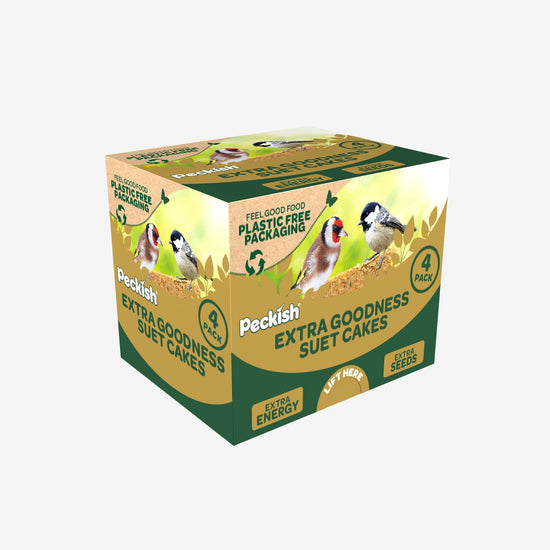 Peckish Extra Goodness Suet Cakes in packaging box