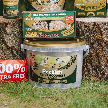 Peckish Extra Goodness Energy Balls 50 Tub