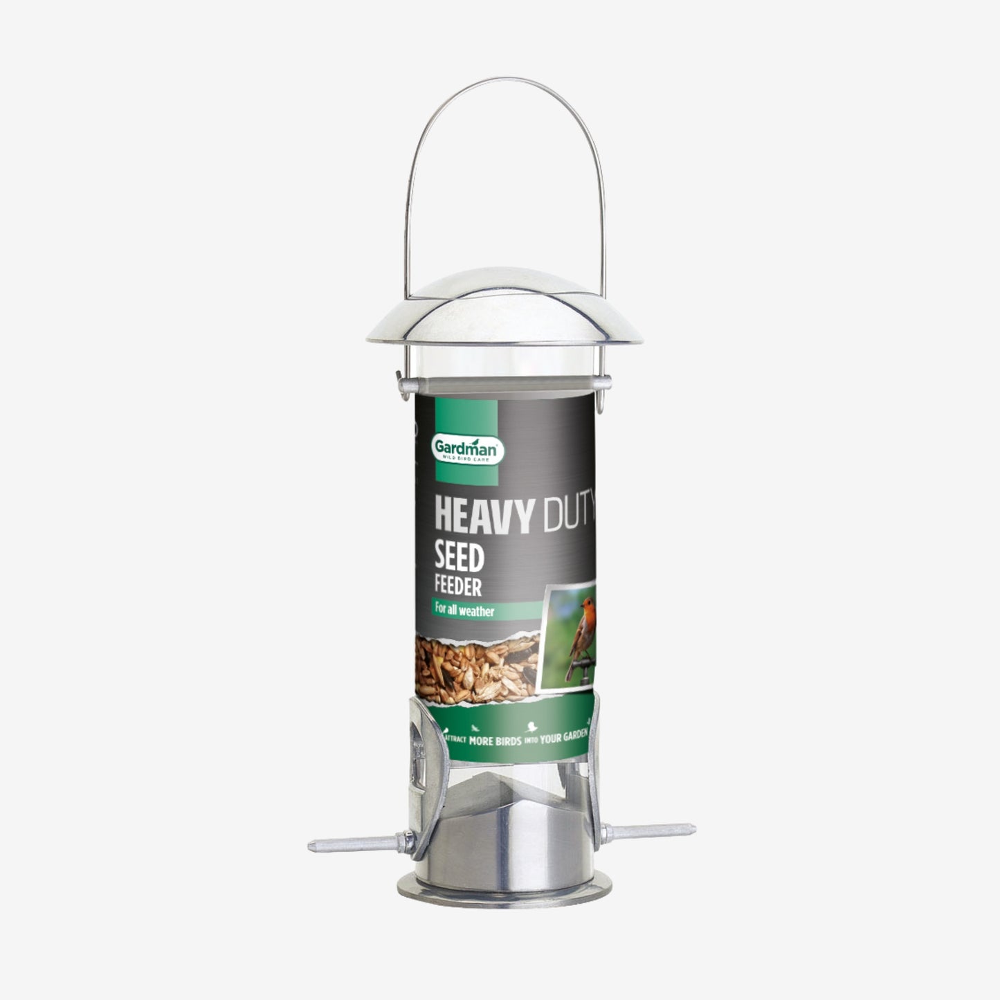 Gardman Heavy Duty Seed Feeder in packaging