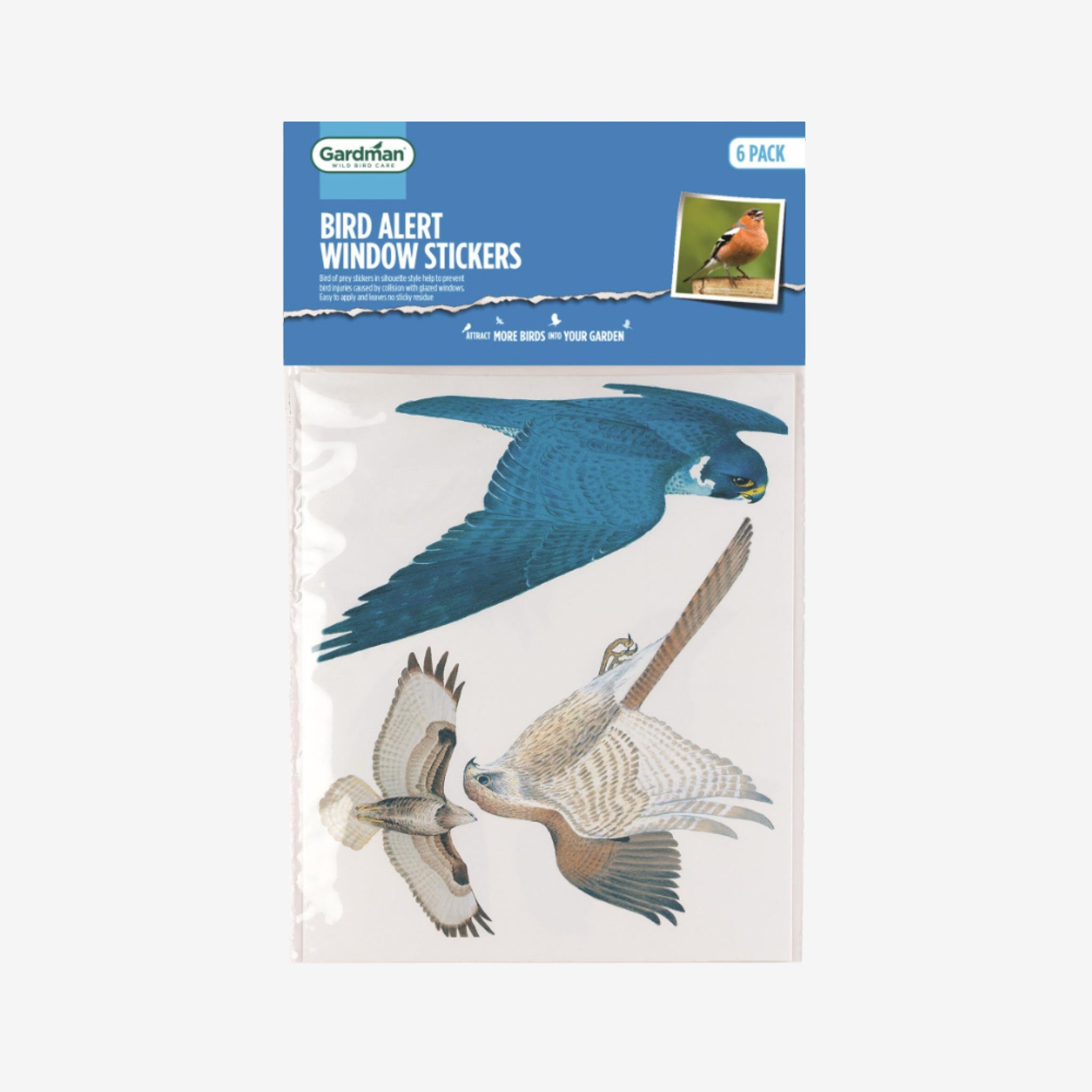 Gardman Bird Alert Window Stickers