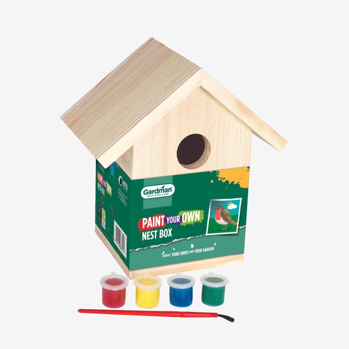 Gardman Paint your Own Nest Box