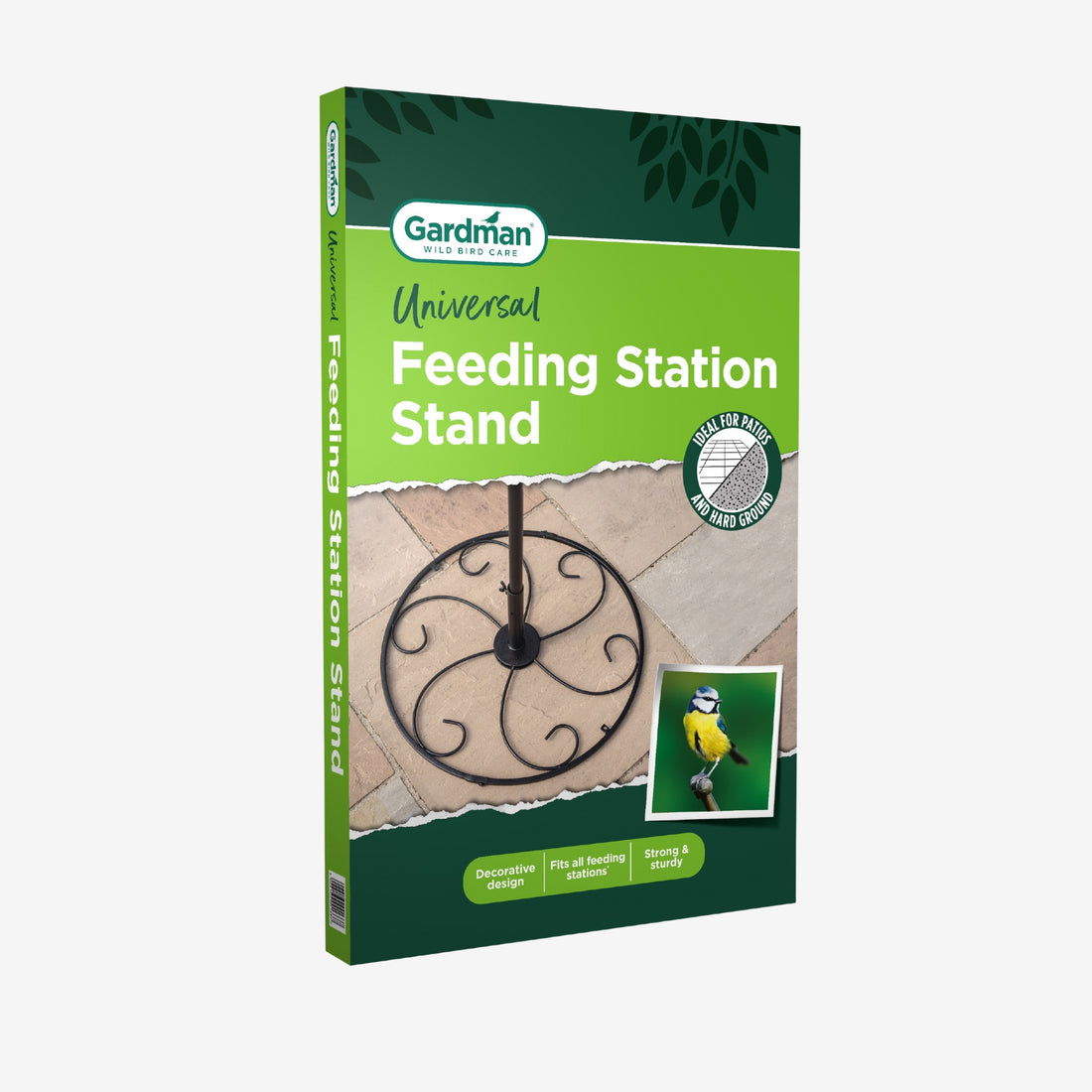 Gardman Universal Feeding Station Stand Wild Bird Feeders Peckish UK